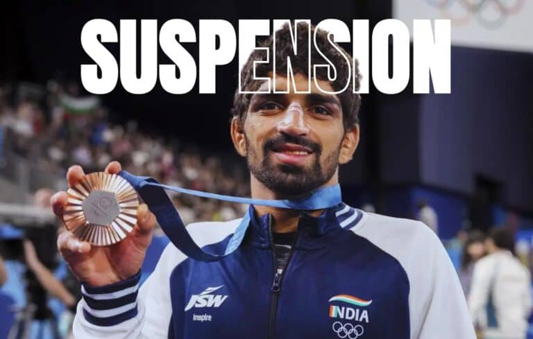 Aman Sehrawat suspension