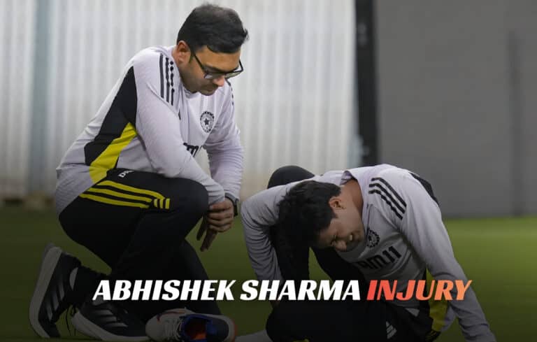 Abhishek Sharma injury
