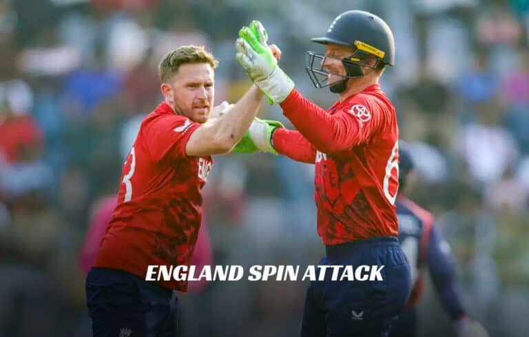 England spin attack
