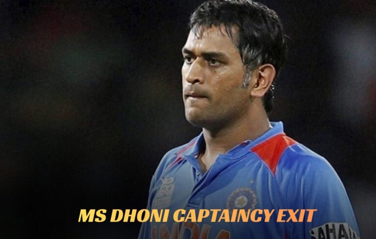 MS Dhoni Captaincy Exit