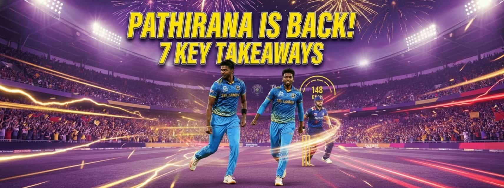 Pathirana Comeback