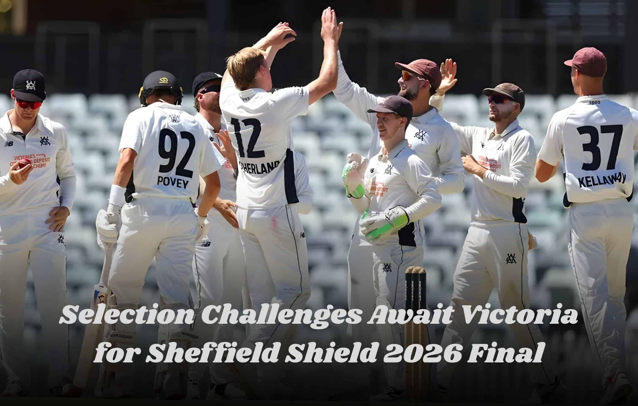 Sheffield Shield 2026