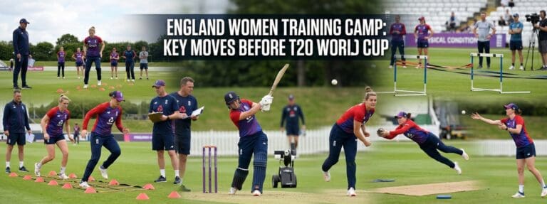 England Women training camp