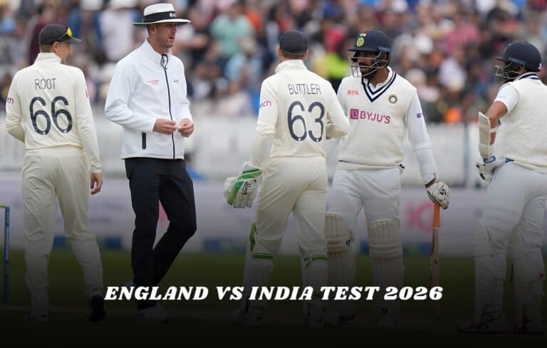 England vs India Test 2026