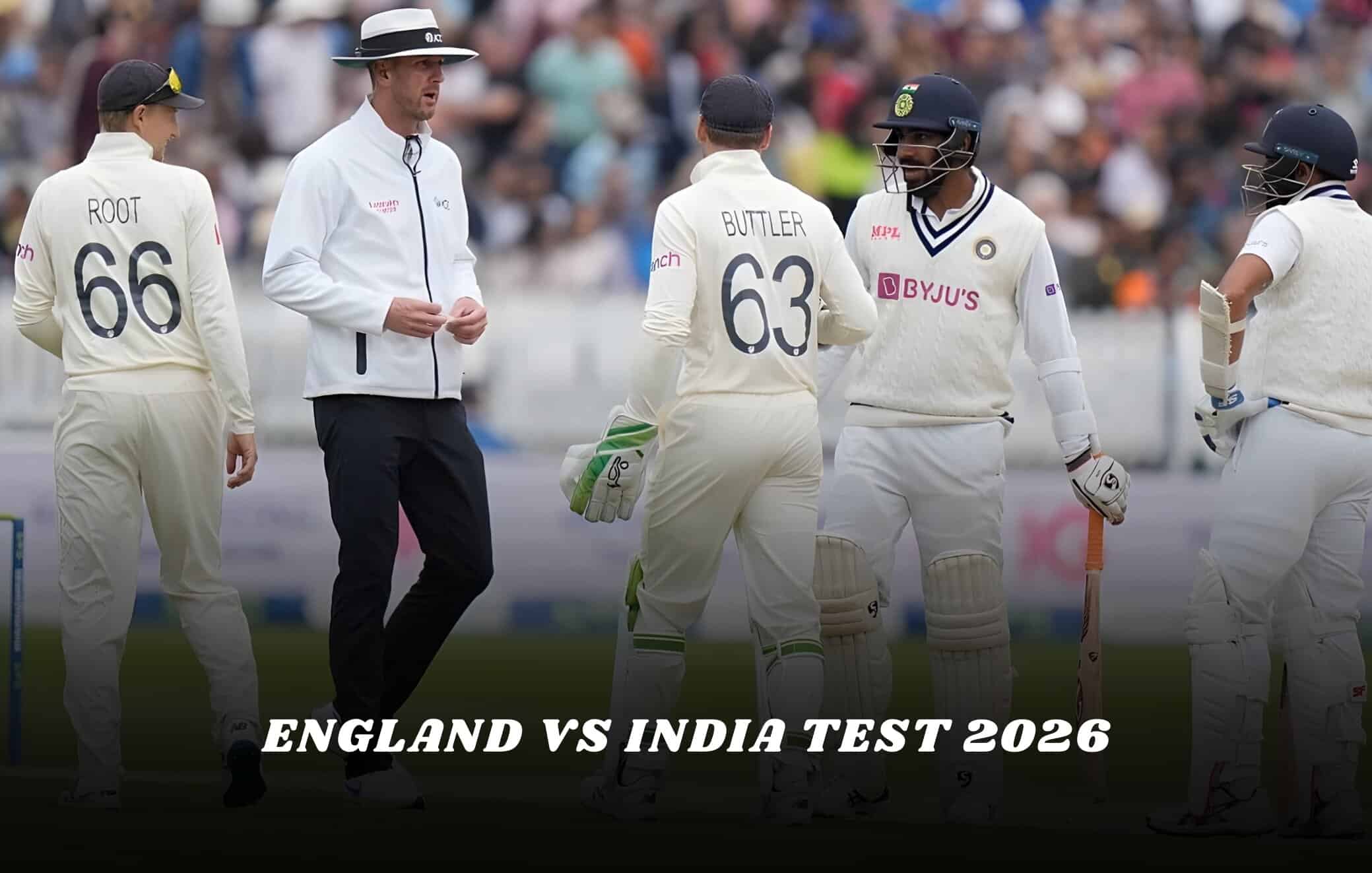 England vs India Test 2026