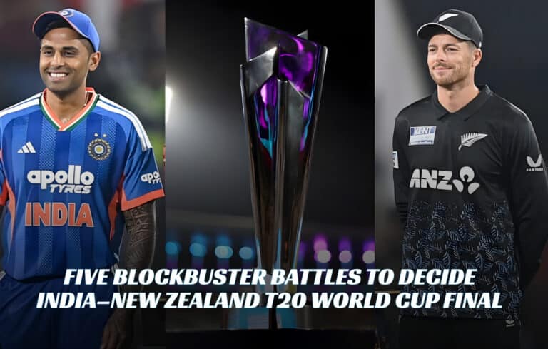 India vs New Zealand T20 World Cup Final
