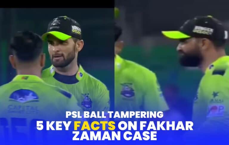 PSL Ball Tampering