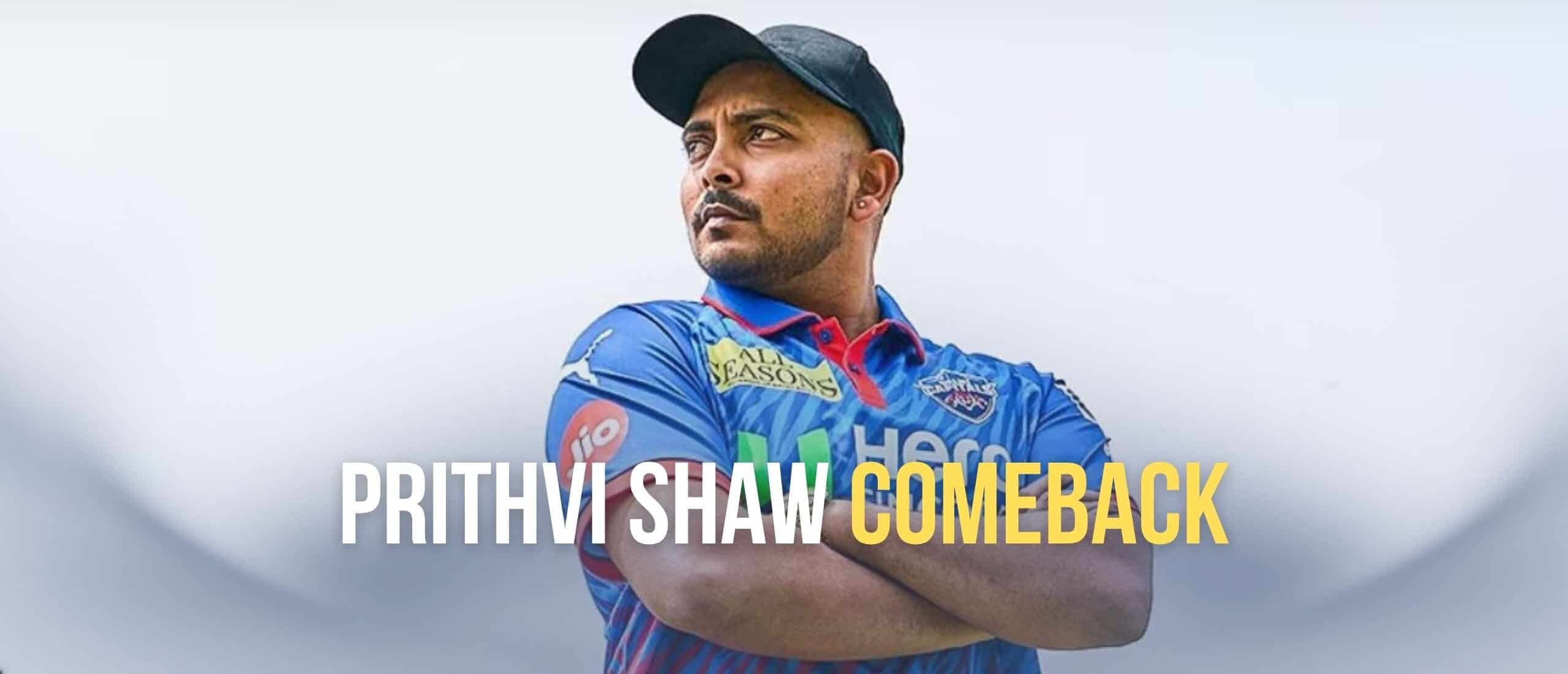 Prithvi Shaw
