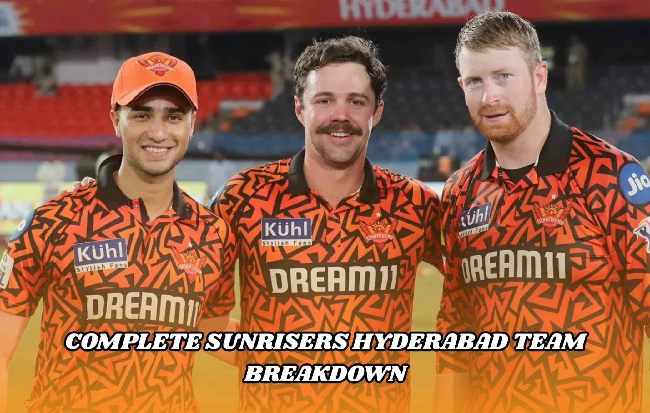 SRH Squad 2026