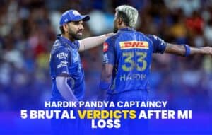 Hardik Pandya captaincy