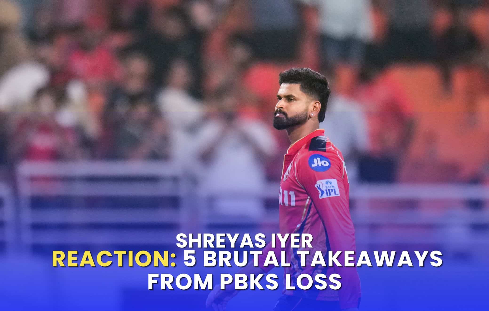 Shreyas Iyer reaction
