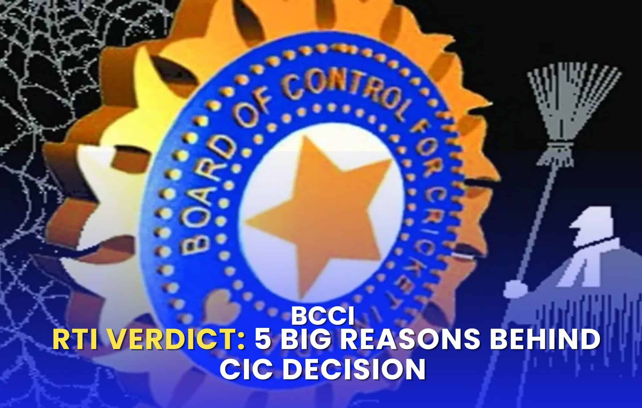 BCCI RTI verdict