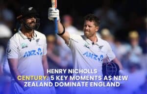 Henry Nicholls century