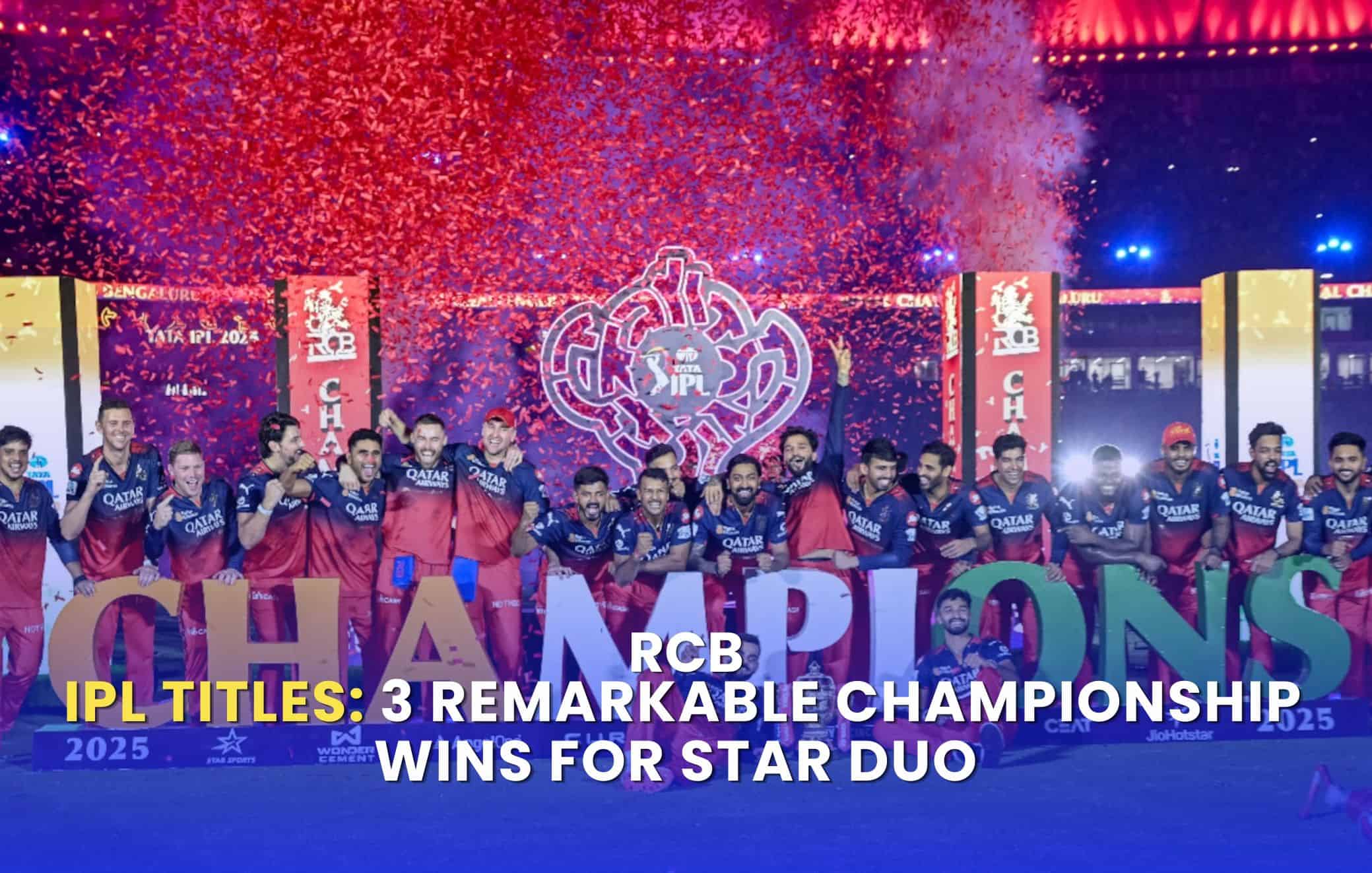 RCB IPL Titles